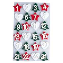 Die moderne Hausfrau Filzsticker „Adventskalender“
