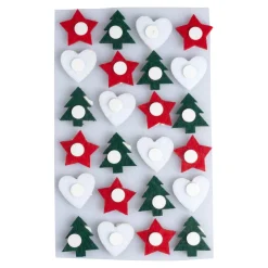 Die moderne Hausfrau Filzsticker „Adventskalender“