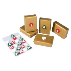 Die moderne Hausfrau Filzsticker „Adventskalender“