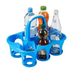 Die moderne Hausfrau Flaschen-Korb