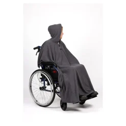 Die moderne Hausfrau Fleece-Rollstuhl-Poncho AT53521