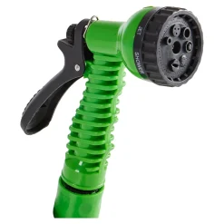 Die moderne Hausfrau ﻿Flexibler Gartenschlauch + Gratis Sprühkopf 2,5 - 7,5m