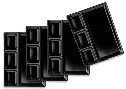 Die moderne Hausfrau Fondueteller, Porzellan -