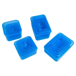 Die moderne Hausfrau Frischhaltedosen-Set mit Klickverschluss, 20 Stück