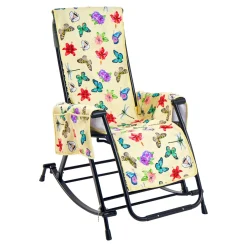 Die moderne Hausfrau ﻿Frottee-Sesselschoner „Schmetterling“