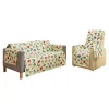 Die moderne Hausfrau Frottee-Set Sofa- und Sessel-Schoner „Schmetterling“