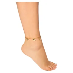Damen Die moderne Hausfrau Fußkettchen „Schmetterling“