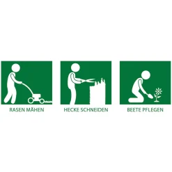 Die moderne Hausfrau Garten aktiv Stützgürtel grün