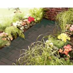 Die moderne Hausfrau Gartenplatten, 4 Stück anthrazit