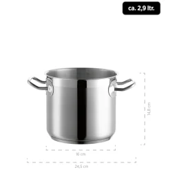 Die moderne Hausfrau Gemüsetopf 16cm PROFESSIONAL I