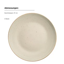 Die moderne Hausfrau Geschirr Set, Steinzeug Valmera Hellgrün