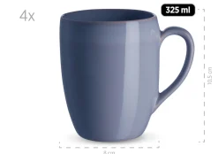 Die moderne Hausfrau Geschirr-Set, Keramik Ossia Sand