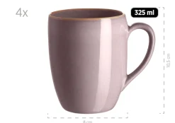 Die moderne Hausfrau Geschirr-Set, Keramik Ossia Sand