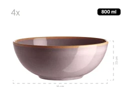 Die moderne Hausfrau Geschirr-Set, Keramik Ossia Sand