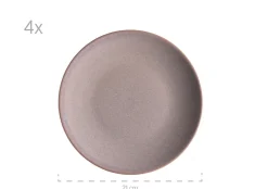 Die moderne Hausfrau Geschirr-Set, Keramik Ossia Sand