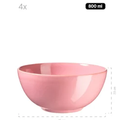 Die moderne Hausfrau Geschirr-Set, Keramik Ossia Sand, Hellblau