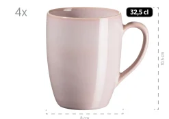 Die moderne Hausfrau Geschirr-Set, Keramik Ossia Hellblau