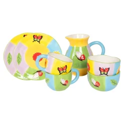 Die moderne Hausfrau Geschirr-Set "Sommer", 7-teilig