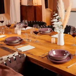 Die moderne Hausfrau Geschirr-Set, Steingut Lumaca Berry