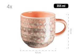 Die moderne Hausfrau Geschirr-Set, Steingut Spicy Market Grün