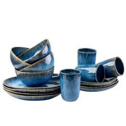 Die moderne Hausfrau Geschirr-Set, Steinzeug Wilde Schlucht