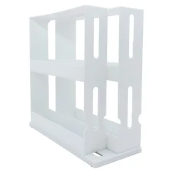 Die moderne Hausfrau Gewürzregal ausziehbar weiß