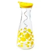 Die moderne Hausfrau Glaskaraffe „Zitrone“, 1 l