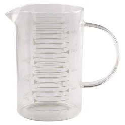 Die moderne Hausfrau Glas-Messbecher „Genial“, 1 l
