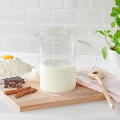 Die moderne Hausfrau Glas-Messbecher „Genial“, 1 l