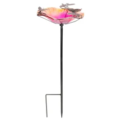 Die moderne Hausfrau Glas-Vogeltränke