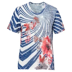 Damen Die moderne Hausfrau Glitzer-Shirt „Gisela“