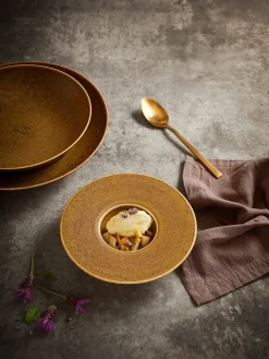 Die moderne Hausfrau Gourmetteller, Porzellan Grumpy