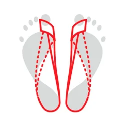 Die moderne Hausfrau Hallux-Valgus-Korrektur-Schlaufe links