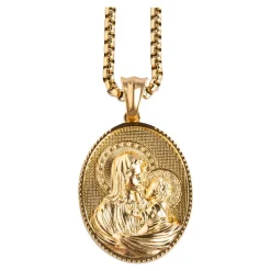 Damen Die moderne Hausfrau Halskette „Heilige Maria“