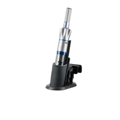 Die moderne Hausfrau Hand und Bodenstaubsauger 