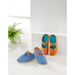 Damen Die moderne Hausfrau Hausschuh 