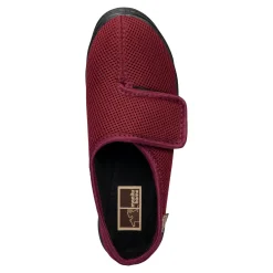 Damen Die moderne Hausfrau Hausschuh mit Klettverschluss 