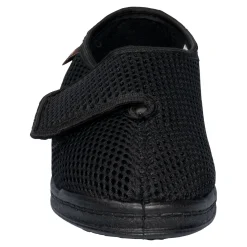 Damen Die moderne Hausfrau Hausschuh mit Klettverschluss 