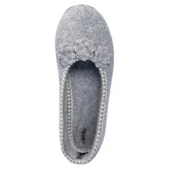 Damen Die moderne Hausfrau Hausschuh-Ballerina „Barbara“