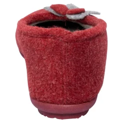 Damen Die moderne Hausfrau ﻿Hausschuh-Ballerina „Bärbel“ rot