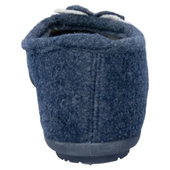 Damen Die moderne Hausfrau ﻿Hausschuh-Ballerina „Bärbel“ marine