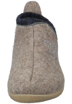 Damen Die moderne Hausfrau Hausschuhe beige