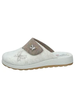 Damen Die moderne Hausfrau Hausschuhe beige