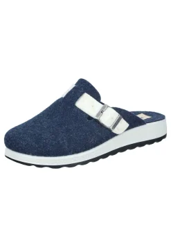 Damen Die moderne Hausfrau Hausschuhe blau