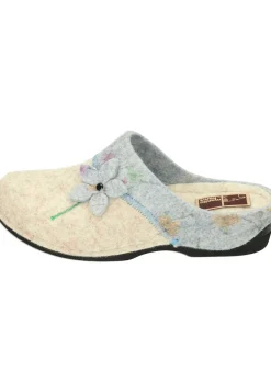 Damen Die moderne Hausfrau Hausschuhe blau