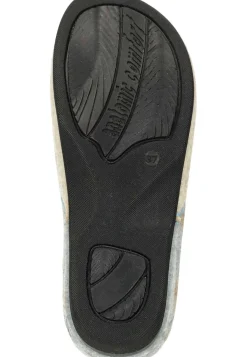 Damen Die moderne Hausfrau Hausschuhe blau