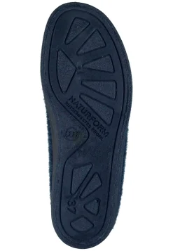 Damen Die moderne Hausfrau Hausschuhe blau