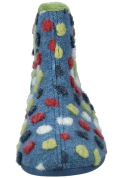 Damen Die moderne Hausfrau Hausschuhe blau