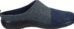 Damen Die moderne Hausfrau Hausschuhe blau