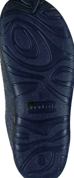 Damen Die moderne Hausfrau Hausschuhe blau